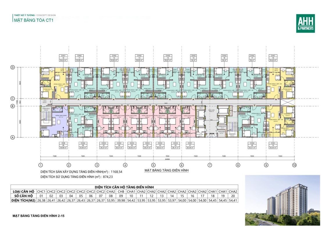 HANDICO RIVERSIDE mat bang toa CT1 hacinco riverside