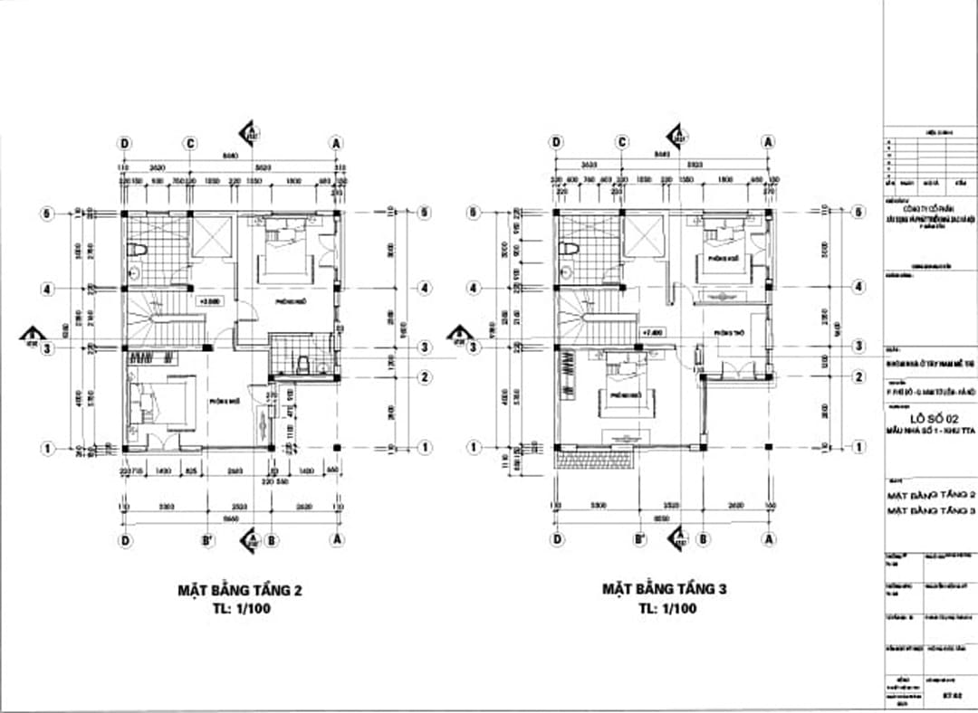DỰ ÁN NHÓM NHÀ Ở TÂY NAM MỄ TRÌ thiet ke biet thu du an nhom nha o tay nam me tri tang 2 3