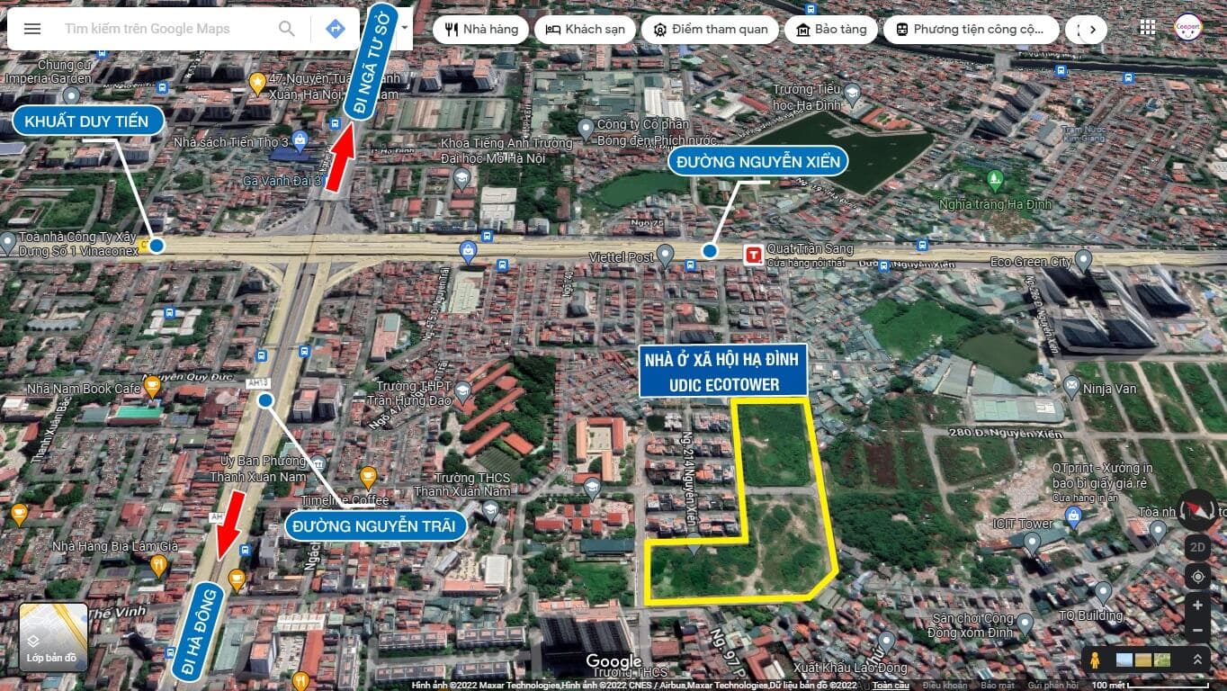 UDIC ECOTOWER vi tri nha o xa hoi n01 ha dinh udic cotower 214 nguyen xien thanh tri ha noi
